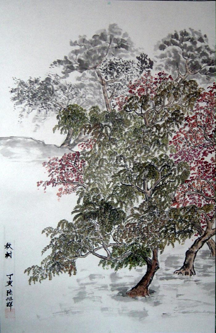 秋樹(shù)－－－張旭輝